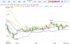 周四（12月7日）欧洲时段-美元走势图最新